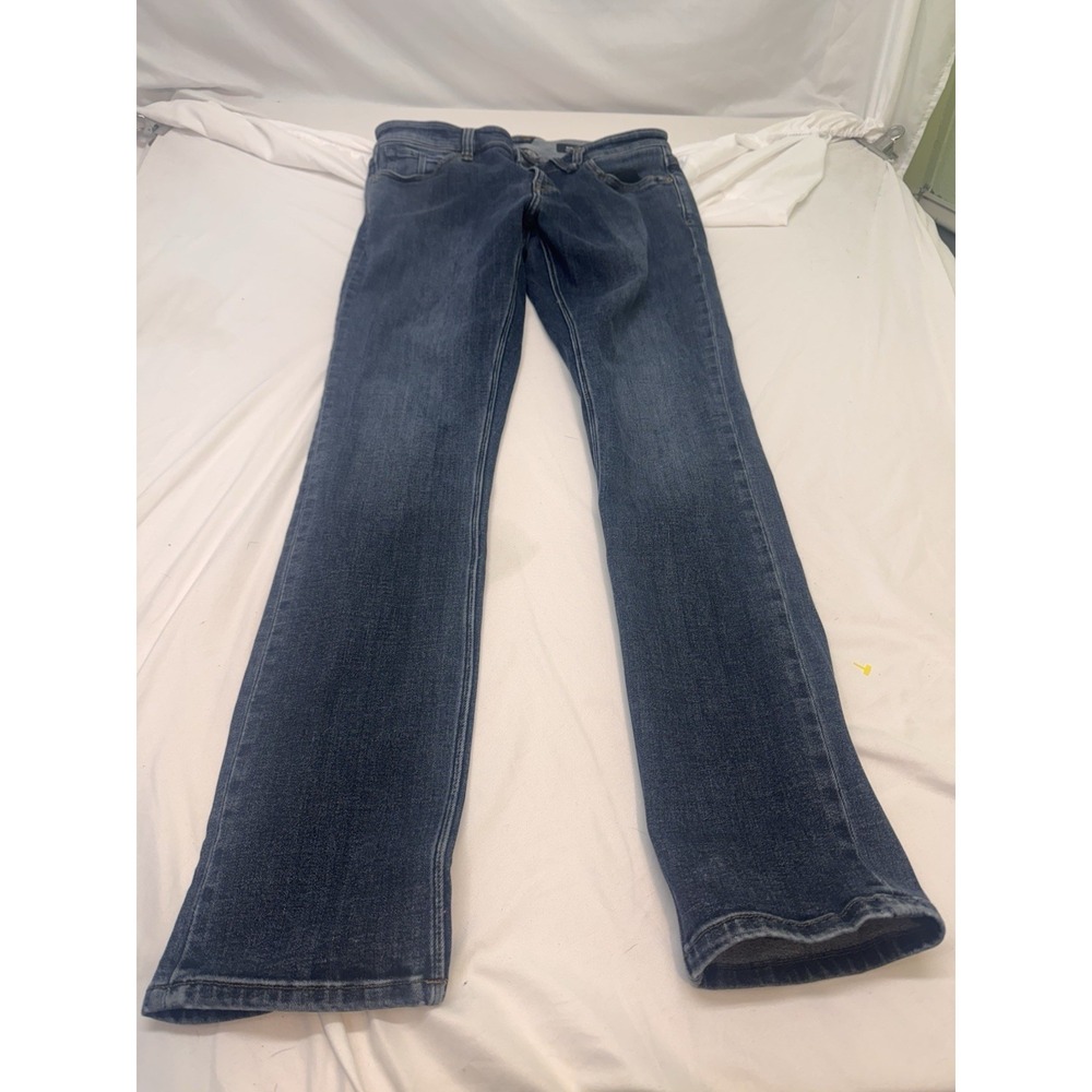 Volcom Men 2x4 Skinny Fit Dark Blue Jeans Size 32 Skater‎ Skateboard Grunge